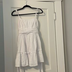 White sun dress